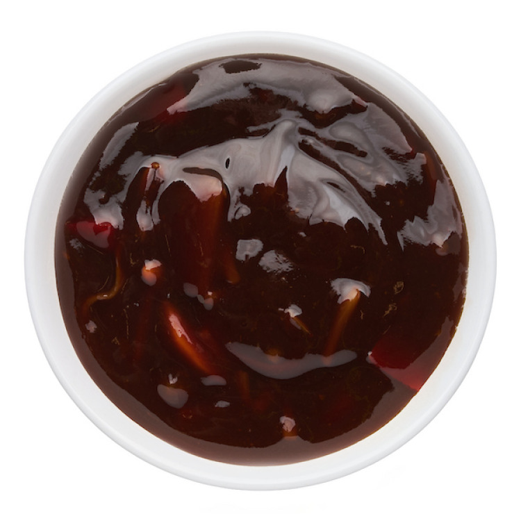 Bali ketjapsaus met groente...