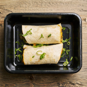 Chili con carne wrap