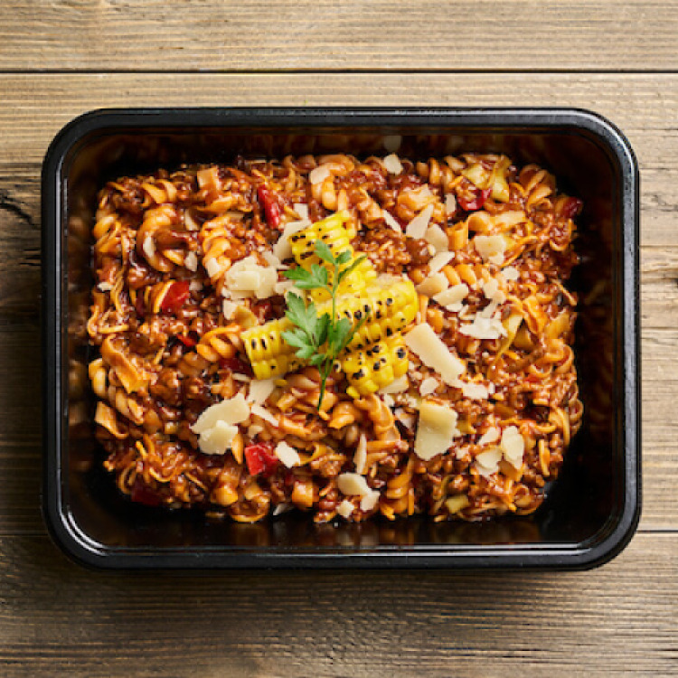 Stroganoff pasta met geruld...