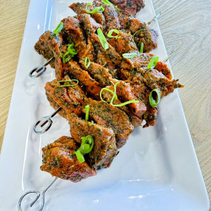 Chimichurri ossehaas spiesjes