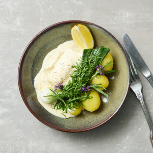 Torsk med senapssås