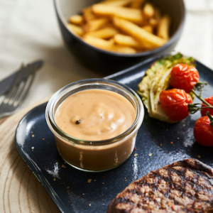 Picanha Grillée Avec Sauce Poivre À La Crème
