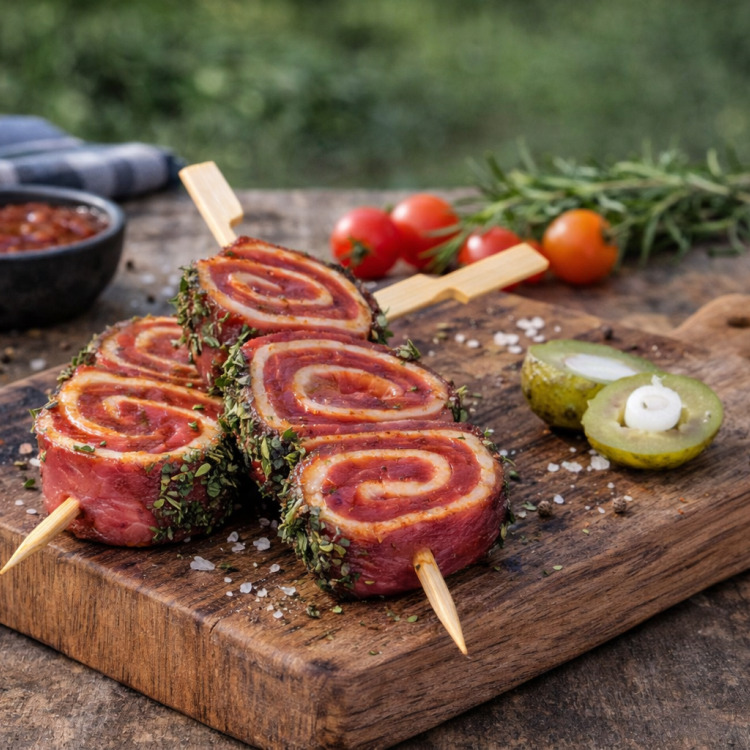 Brochettes involtini