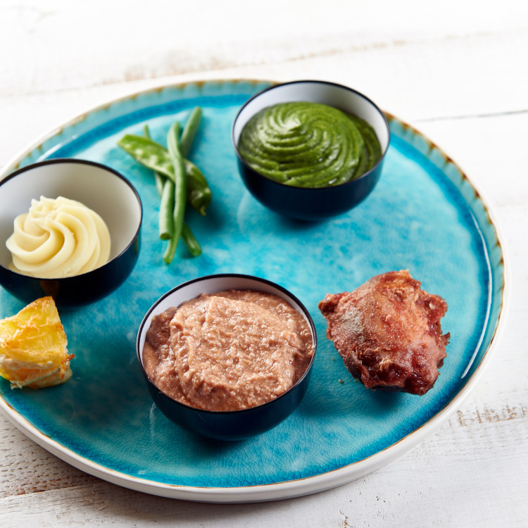 Getextureerde varkenskarbonade