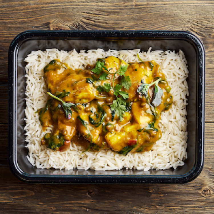 Gele curry zeewolf 