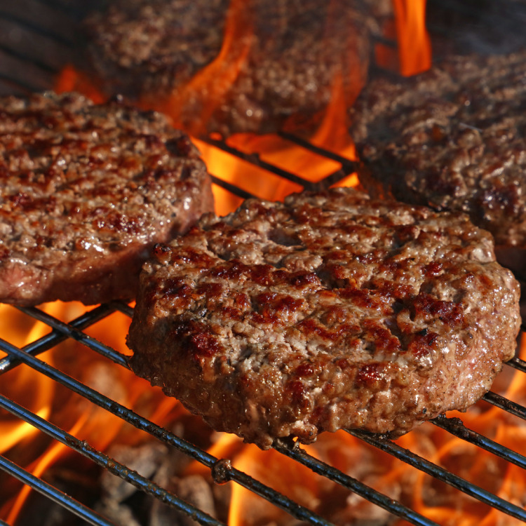 Flame Grill Hamburger