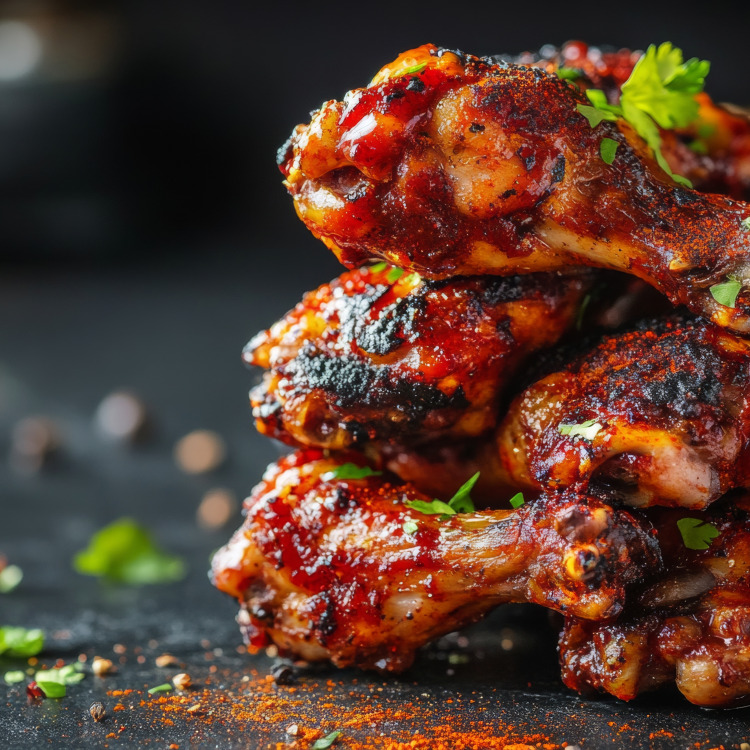 Spicy Chicken with fried...