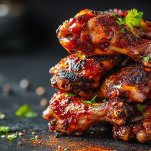 Spicy Chicken with fried...