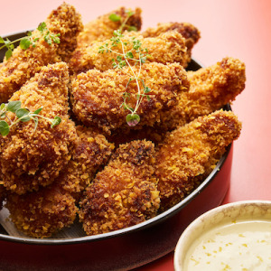 Yellow Crispy Chicken Wings