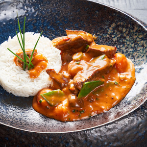 Kalfsvlees Stroganoff