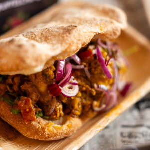 Streetfood Surinaams Broodje