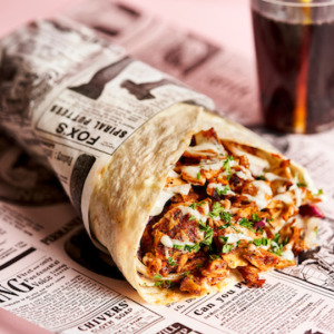 Wrap au pulled pork et...