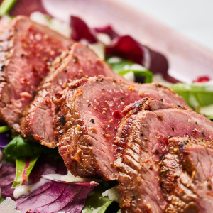 Thai beef salade pomegranate